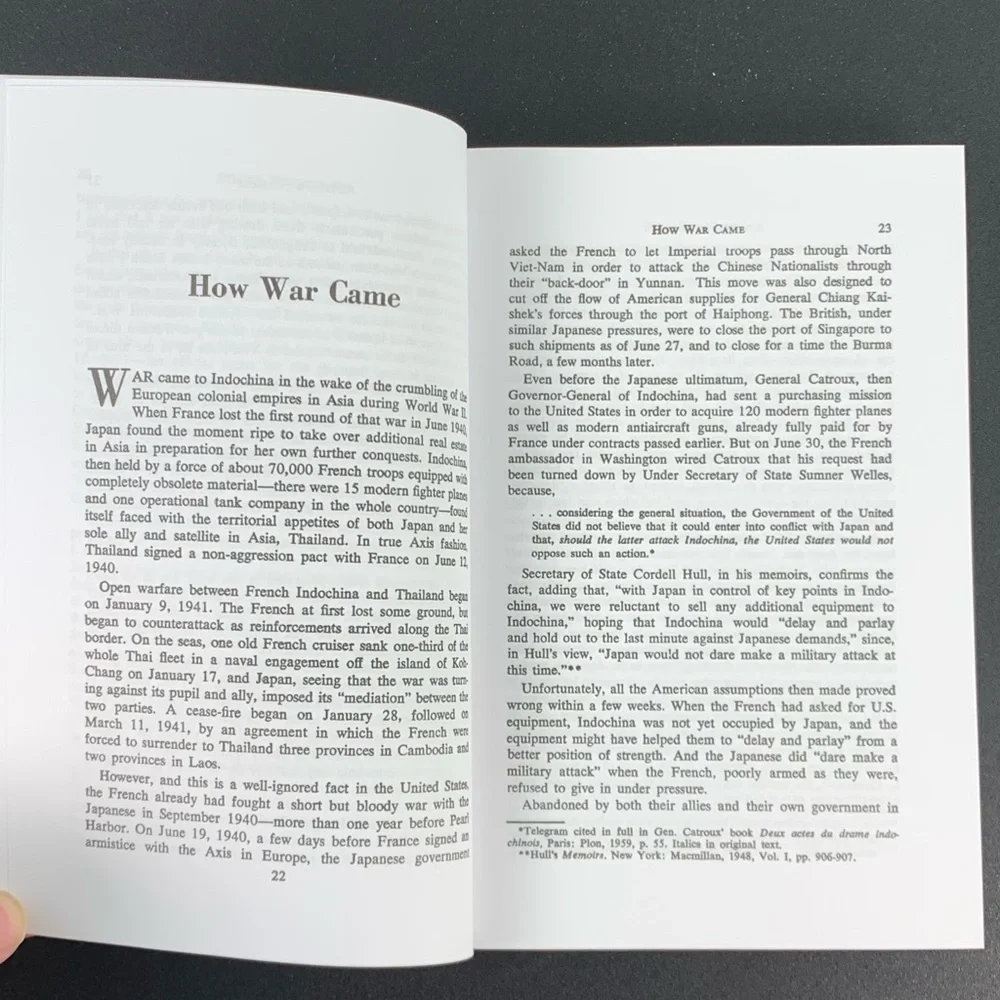 Street Without Joy: The French Debacle in Indochina by Bernard B. Fall. 2005.